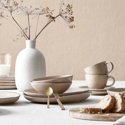 4x Schale 390ml FINCA In Beige 15 4x Schale 390ml FINCA In Beige -Einrichtungsgeschäft butlers 4x schale 390ml finca in beige 6