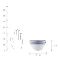 4x Schale 640ml ATLANTIS In Blau 13 4x Schale 640ml ATLANTIS In Blau -Einrichtungsgeschäft butlers 4x schale 640ml atlantis in blau 3