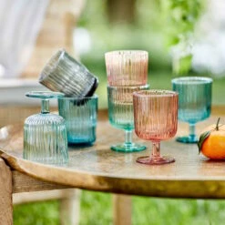 6x Gläser Mit Rillen 250ml CHELSEA In Pastellorange 9 6x Gläser Mit Rillen 250ml CHELSEA In Pastellorange -Einrichtungsgeschäft butlers 6x glaser mit rillen 250ml chelsea in pastellorange 4