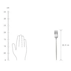 Besteck-Set 4-tlg. Matt STILETTO In Silber -Einrichtungsgeschäft butlers besteck set 4 tlg matt stiletto in silber 2