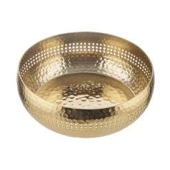 Deko-Schale Mit Lochrand Ø27cm BALI In Gold 8 Deko-Schale Mit Lochrand Ø27cm BALI In Gold -Einrichtungsgeschäft butlers deko schale mit lochrand o27cm bali in gold 3