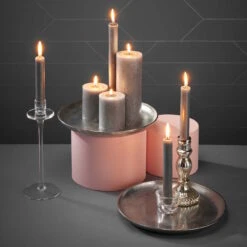 Deko-Teller Ø27cm BANQUET In Silber -Einrichtungsgeschäft butlers deko teller o27cm banquet in silber 6