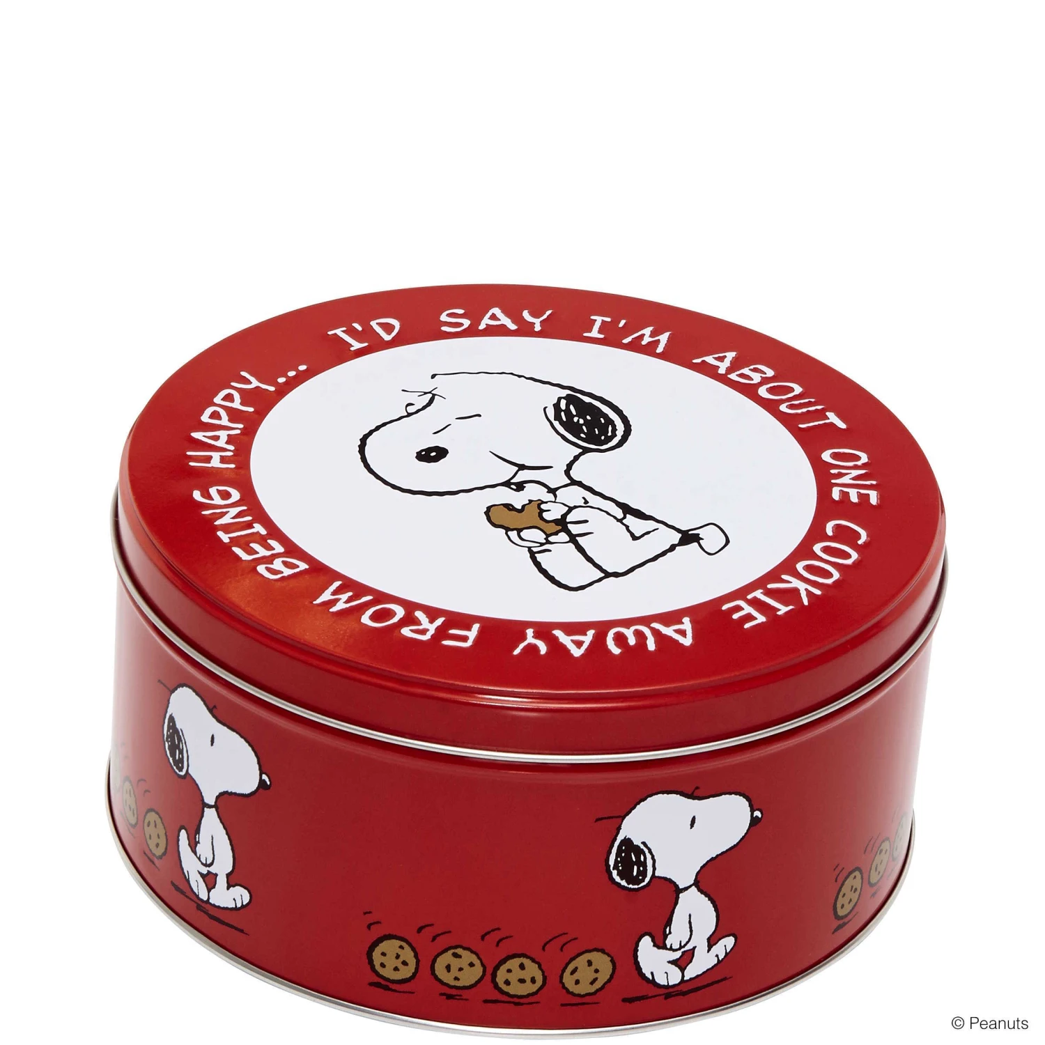 Dose Snoopy/Keks Rund PEANUTS In Rot 1 Dose Snoopy/Keks Rund PEANUTS In Rot