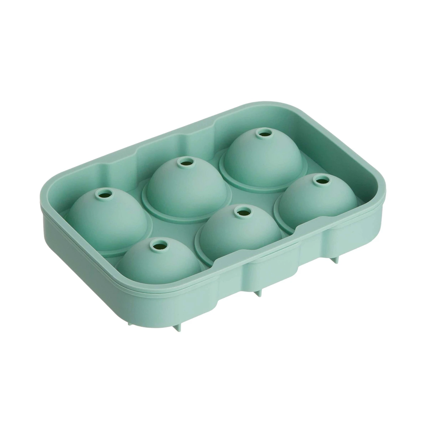 Eiswürfelform XXL 6 Eisbälle COOL DOWN In Salbei 1 Eiswürfelform XXL 6 Eisbälle COOL DOWN In Salbei