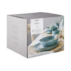 Geschirr-Set 16-tlg. FINCA In Blau -Einrichtungsgeschäft butlers geschirr set 16 tlg finca in blau 2