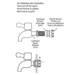 Getränkespender 2-teilig REFRESH In Transparent 21 Getränkespender 2-teilig REFRESH In Transparent -Einrichtungsgeschäft butlers getrankespender 2 teilig refresh in transparent 10