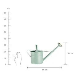 Gießkanne 8l ZINC In Pastellgrün 6 Gießkanne 8l ZINC In Pastellgrün -Einrichtungsgeschäft butlers giesskanne 8l zinc in pastellgrun 2