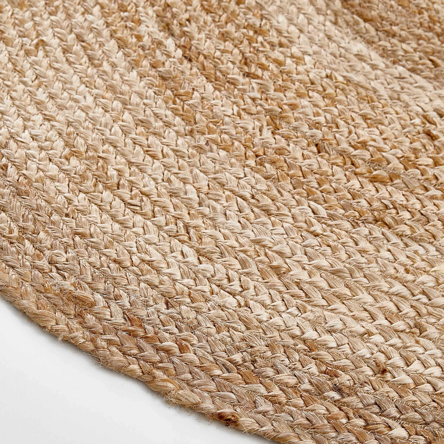 Hanf-Teppich Ø110cm ALL NATURE In Natur 4 Hanf-Teppich Ø110cm ALL NATURE In Natur – Bild 4