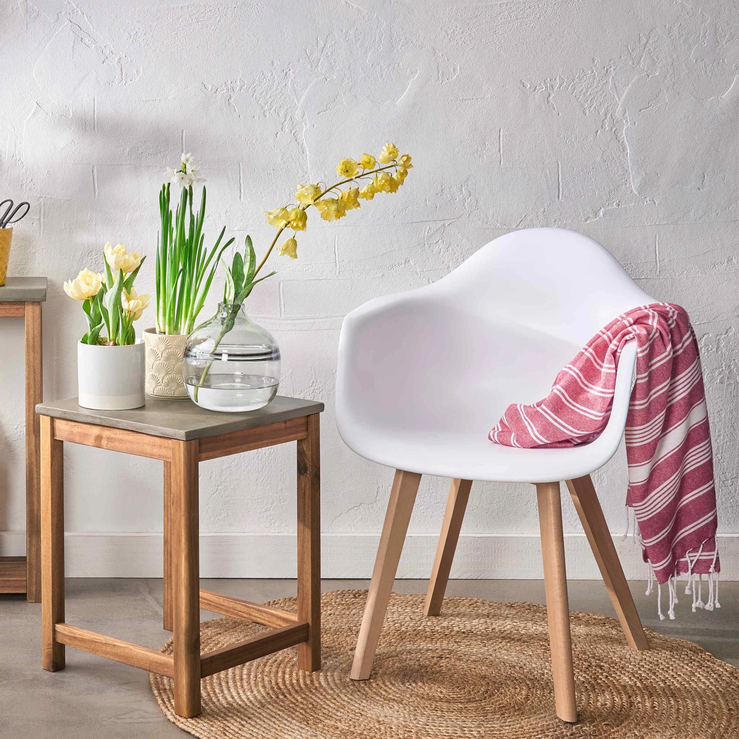 Hanf-Teppich Ø110cm ALL NATURE In Natur 7 Hanf-Teppich Ø110cm ALL NATURE In Natur – Bild 7