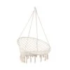 Hängesessel Mit Fransen Ø100cm PARADISE NOW In Creme