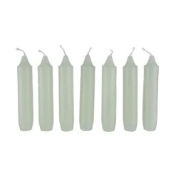 Kerzenhalter & Kerzen-Set Salbei LITTLE LIGHT In Transparent-Gold -Einrichtungsgeschäft butlers kerzenhalter and kerzen set salbei little light in transparent gold 4