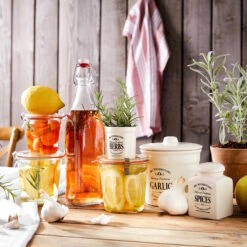 Knoblauchtopf Ø 14 Cm MRS. WINTERBOTTOM'S In Creme 7 Knoblauchtopf Ø 14 Cm MRS. WINTERBOTTOM'S In Creme -Einrichtungsgeschäft butlers knoblauchtopf o 14 cm mrs winterbottoms in creme 3