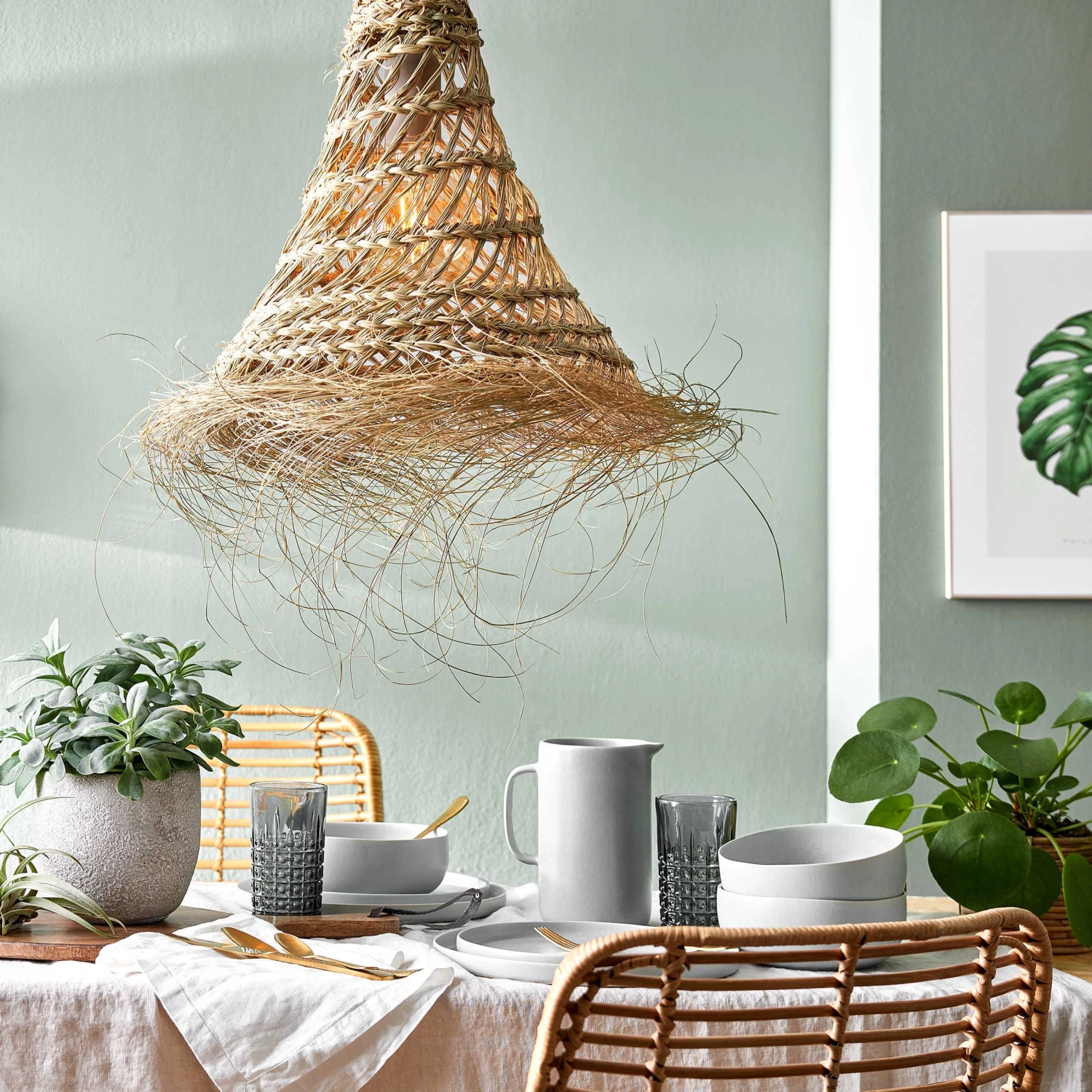 Lampenschirm Höhe 50cm BOMAS In Natur 8 Lampenschirm Höhe 50cm BOMAS In Natur – Bild 8