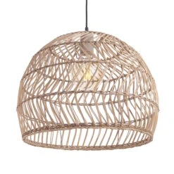 Lampenschirm Ø49cm CORBELLE In Natur -Einrichtungsgeschäft butlers lampenschirm o49cm corbelle in natur 4