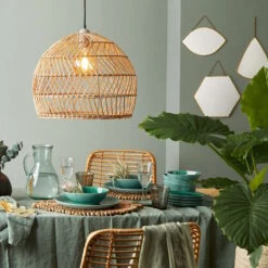 Lampenschirm Ø49cm CORBELLE In Natur -Einrichtungsgeschäft butlers lampenschirm o49cm corbelle in natur 8