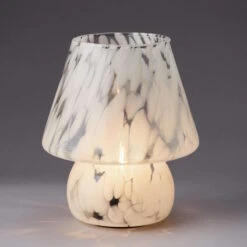 Einrichtungsgeschäft -Einrichtungsgeschäft butlers led leuchte hohe 21cm miss marble in hellblau 1