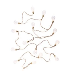 LED Lichterkette Mit Naturseil 15 Lichter Und Stecker BULB LIGHTS In Natur -Einrichtungsgeschäft butlers led lichterkette mit naturseil 15 lichter und stecker bulb lights in natur 2