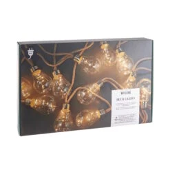 LED Lichterkette Mit Naturseil 15 Lichter Und Stecker BULB LIGHTS In Natur -Einrichtungsgeschäft butlers led lichterkette mit naturseil 15 lichter und stecker bulb lights in natur 3