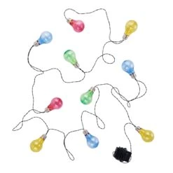 Lichterkette Solar Mit 10 Glühbirnen SUNLIGHT In Bunt -Einrichtungsgeschäft butlers lichterkette solar mit 10 gluhbirnen sunlight in bunt 2