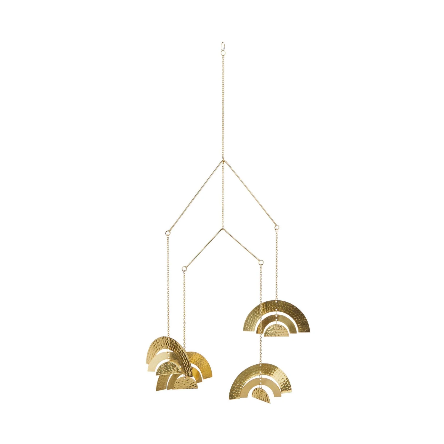 Mobile Höhe 40cm OVER THE RAINBOW In Gold 1 Mobile Höhe 40cm OVER THE RAINBOW In Gold