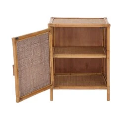 Nachttisch-Schränkchen Handgefertigt Aus Rattan BOHO LOUNGE In Natur -Einrichtungsgeschäft butlers nachttisch schrankchen handgefertigt aus rattan boho lounge in natur 4