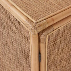 Nachttisch-Schränkchen Handgefertigt Aus Rattan BOHO LOUNGE In Natur -Einrichtungsgeschäft butlers nachttisch schrankchen handgefertigt aus rattan boho lounge in natur 7