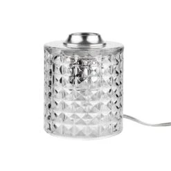 Tischleuchte Glas Ø11cm STILO In Transparent -Einrichtungsgeschäft butlers tischleuchte glas o11cm stilo in transparent 3