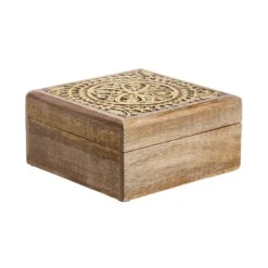 Truhe Mit Schnitzerei L 17 X B 17cm TREASURE In Hellbraun-Gold 9 Truhe Mit Schnitzerei L 17 X B 17cm TREASURE In Hellbraun-Gold -Einrichtungsgeschäft butlers truhe mit schnitzerei l 17 x b 17cm treasure in hellbraun gold 3