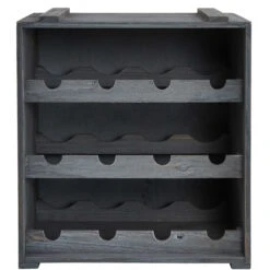 Weinregal VINOTHEK In Hellgrau -Einrichtungsgeschäft butlers weinregal vinothek in hellgrau 4