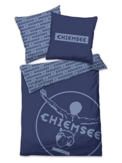 Chiemsee Renforcé-Bettwäsche-Set "Bora Bora" In Blau -Einrichtungsgeschäft chiemsee renforce bettwasche set bora bora in blau 2