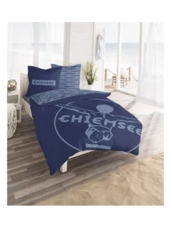 Chiemsee Renforcé-Bettwäsche-Set "Bora Bora" In Blau -Einrichtungsgeschäft chiemsee renforce bettwasche set bora bora in blau 3