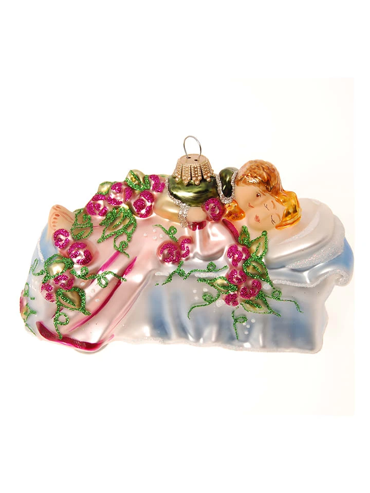 Christbaumornament "Dornröschen Und Ih Prinz" In Bunt - (L)11 Cm 1 Christbaumornament "Dornröschen Und Ih Prinz" In Bunt - (L)11 Cm