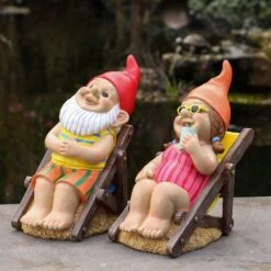 Gartenzwerg MAGDA Im Liegestuhl Gartenfigur H: 21cm In Bunt 5 Gartenzwerg MAGDA Im Liegestuhl Gartenfigur H: 21cm In Bunt -Einrichtungsgeschäft marelida gartenzwerg magda im liegestuhl gartenfigur h 21cm in bunt 2