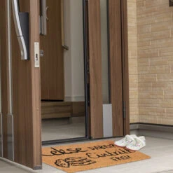 Fußmatte Kekse Dabei? Eintritt Frei! In Natur/Schwarz - 40 X 60 Cm -Einrichtungsgeschäft relaxdays fussmatte kekse dabei eintritt frei in natur schwarz 40 x 60 cm 2